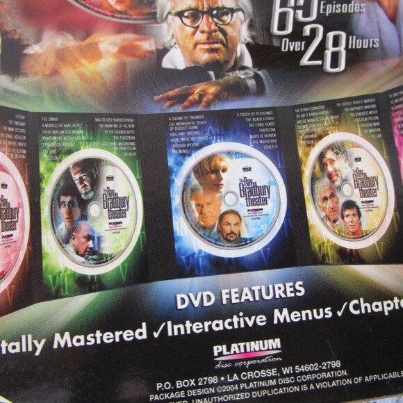 Ray Bradbury Theater 5 DVD box set 65 episodes - Picture 6 of 8